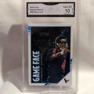 2020 Score Deshaun Watson Game Face GMA 10